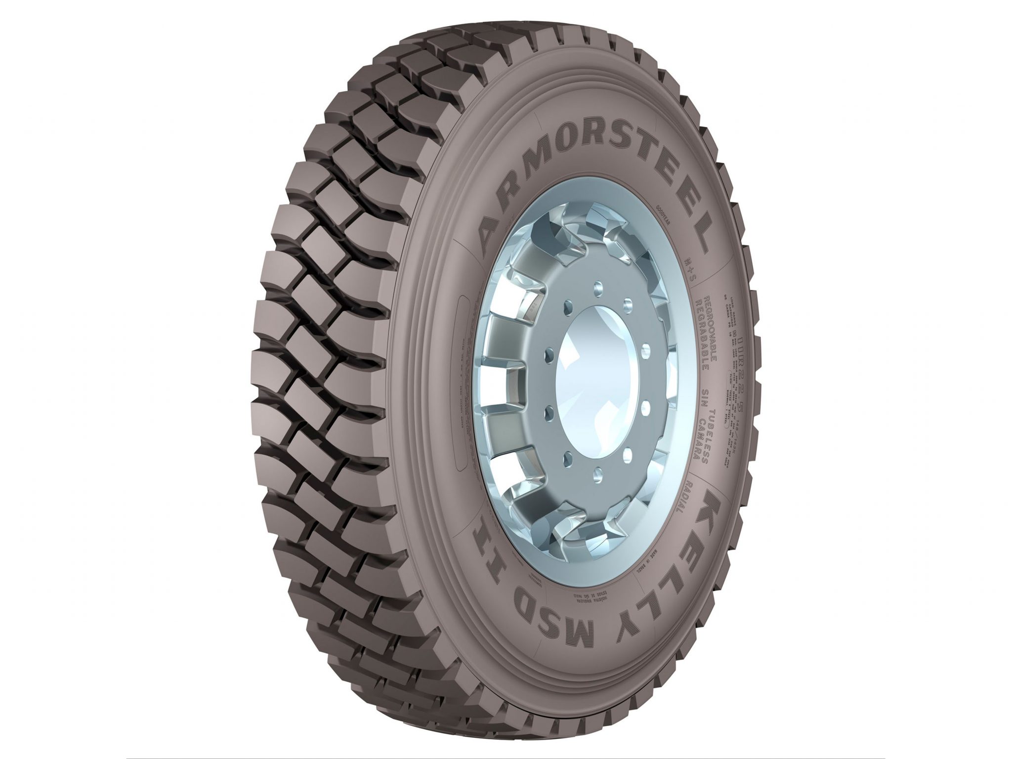 KELLY ARMORSTEEL MSD II – 12.00/- R22.5 – Busca Llantas