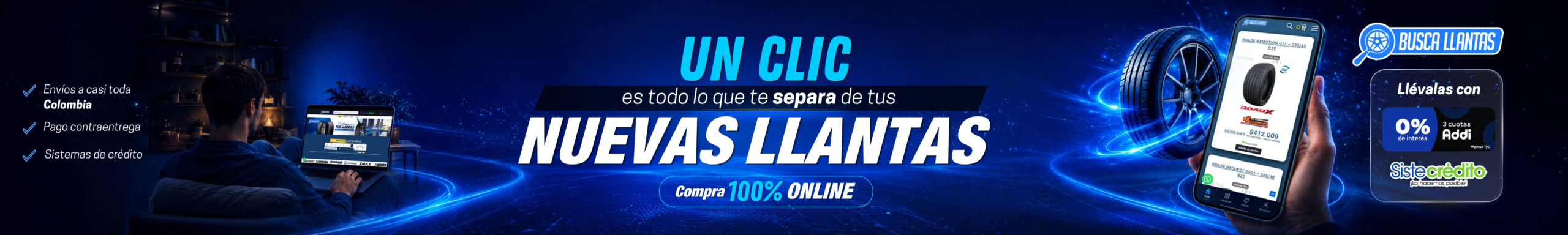 Banner Buscallantas pagina web